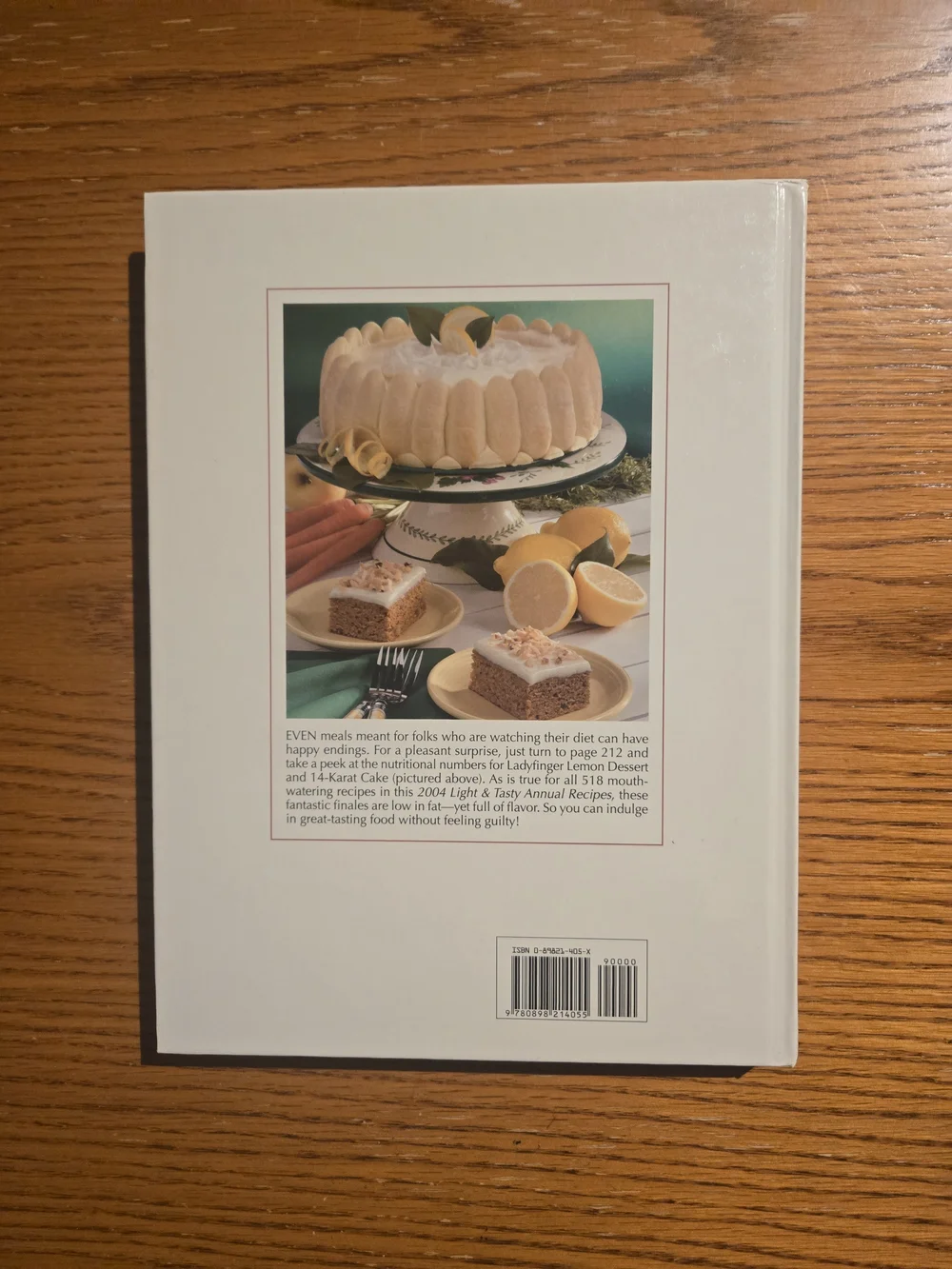 Taste of Home Light & Tasty Annual Recipes 2004 Cookbook